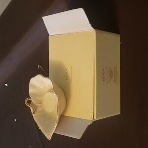 Lenox Ivory  Candle Holder Or Trinket Dish